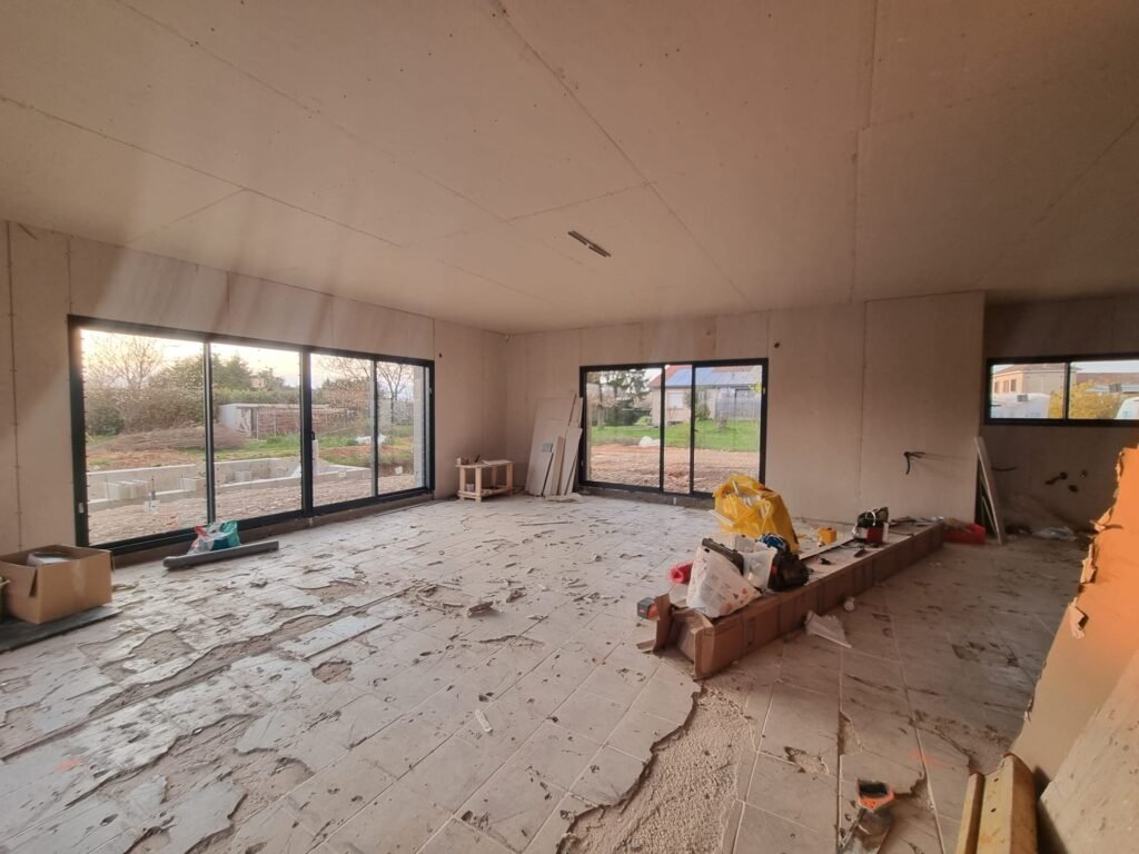 Rénovation maison Lapeyrouse Mornay